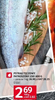 Pstr膮g t臋czowy patroszony Marinero promocja w Selgros