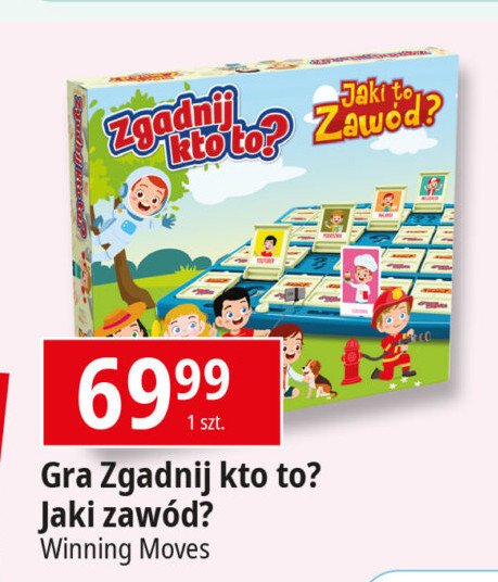 Gra zgadnij kto to? jaki to zawód? Hasbro promocja