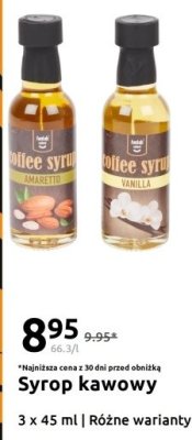 Syrop kawowy Różne warianty promocja w Action