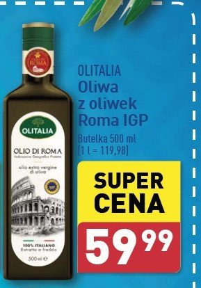 Oliwa z oliwek roma igp Olitalia promocja