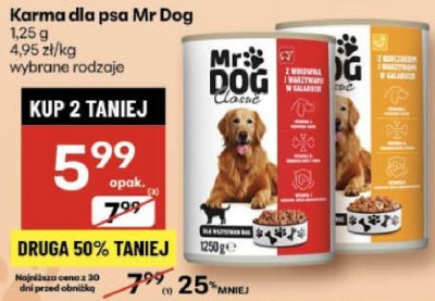 Karma dla psa promocja w Delikatesy Centrum