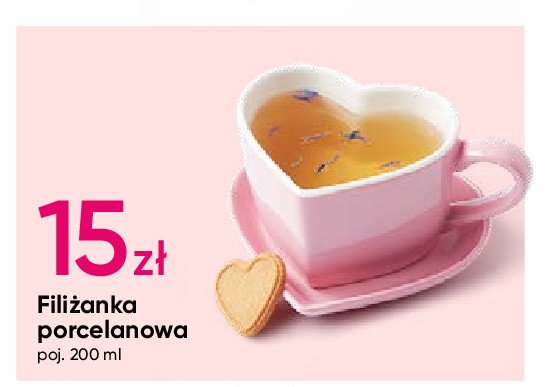 Filiżanka porcelanowa 200 ml promocja w Pepco