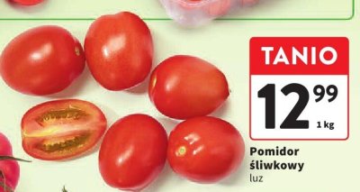 Pomidor śliwkowy luz promocja w Intermarche
