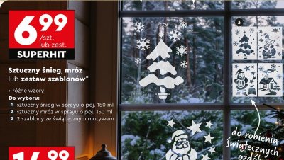 Sztuczny mróz w sprayu promocja w Biedronka