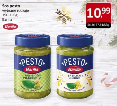 Sos pesto wybrane rodzaje Barilla promocja w Market Point