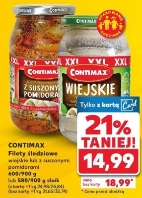Filety śledziowe wiejskie promocja w Kaufland