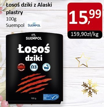 Łosoś dziki z Alaski plastry promocja w Market Point