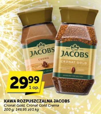 Kawa rozpuszczalna Jacobs Cronat Gold promocja w Euro Sklep