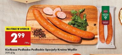 Kiełbasa podlaska Kraina wędlin promocja