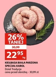 Kiełbasa biała parzona Karol promocja