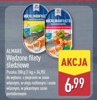 Filety śledziowe promocja w Aldi