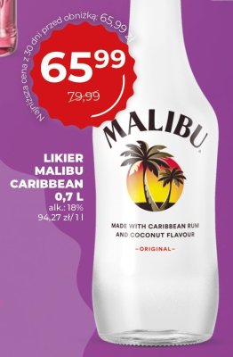 Likier promocja w Duży Ben