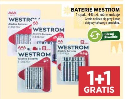 Baterie Westrom AAA promocja w Stokrotka