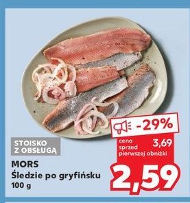 Śledzie po gryficku Mors ryby promocja