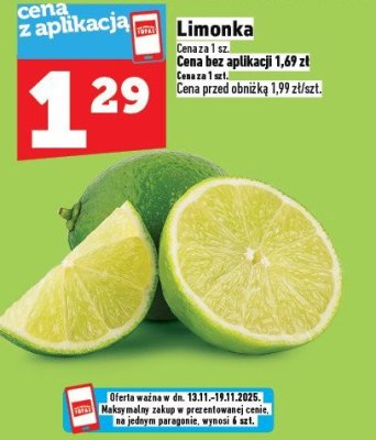 Limonka promocja w TOPAZ