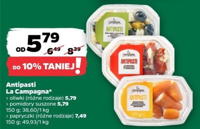 Antipasti papryczki  (różne rodzaje) promocja w Netto