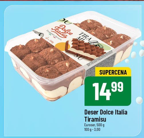 Tiramisu Dolce italia promocja