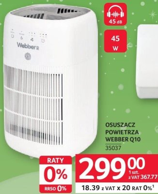 Osuszacz powietrza Webber Q10 promocja w Selgros