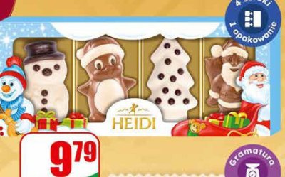 Figurki z nadzieniem świąteczne  promocja w Dino