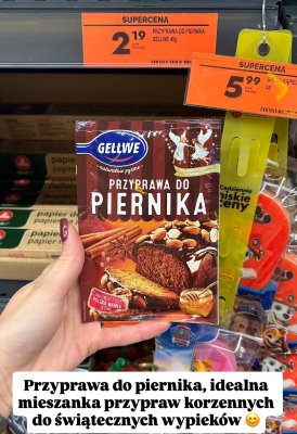 Przyprawa do piernika  promocja w Biedronka