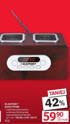 Radio BLAUPUNKT PP58R promocja w Selgros