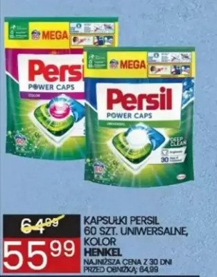 Kapsułki Persil Żel uniwersalne, kolor Henkel promocja w Wafelek