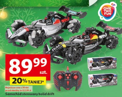 Samochód sterowany bolid drift promocja w Auchan