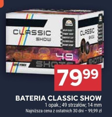 Bateria Classic Show promocja w Stokrotka