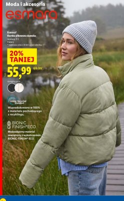 Kurtka pikowana damska Esmara promocja w Lidl
