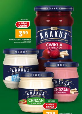 Ćwikła z chrzanem Krakus promocja w Stokrotka