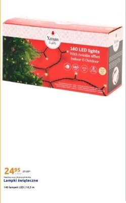 Lampki świąteczne LED 140 szt. promocja w Action