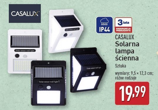 Lampa solarna led Casalux promocja