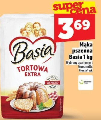 Mąka pszenna Basia Tortowa Extra promocja w TOPAZ