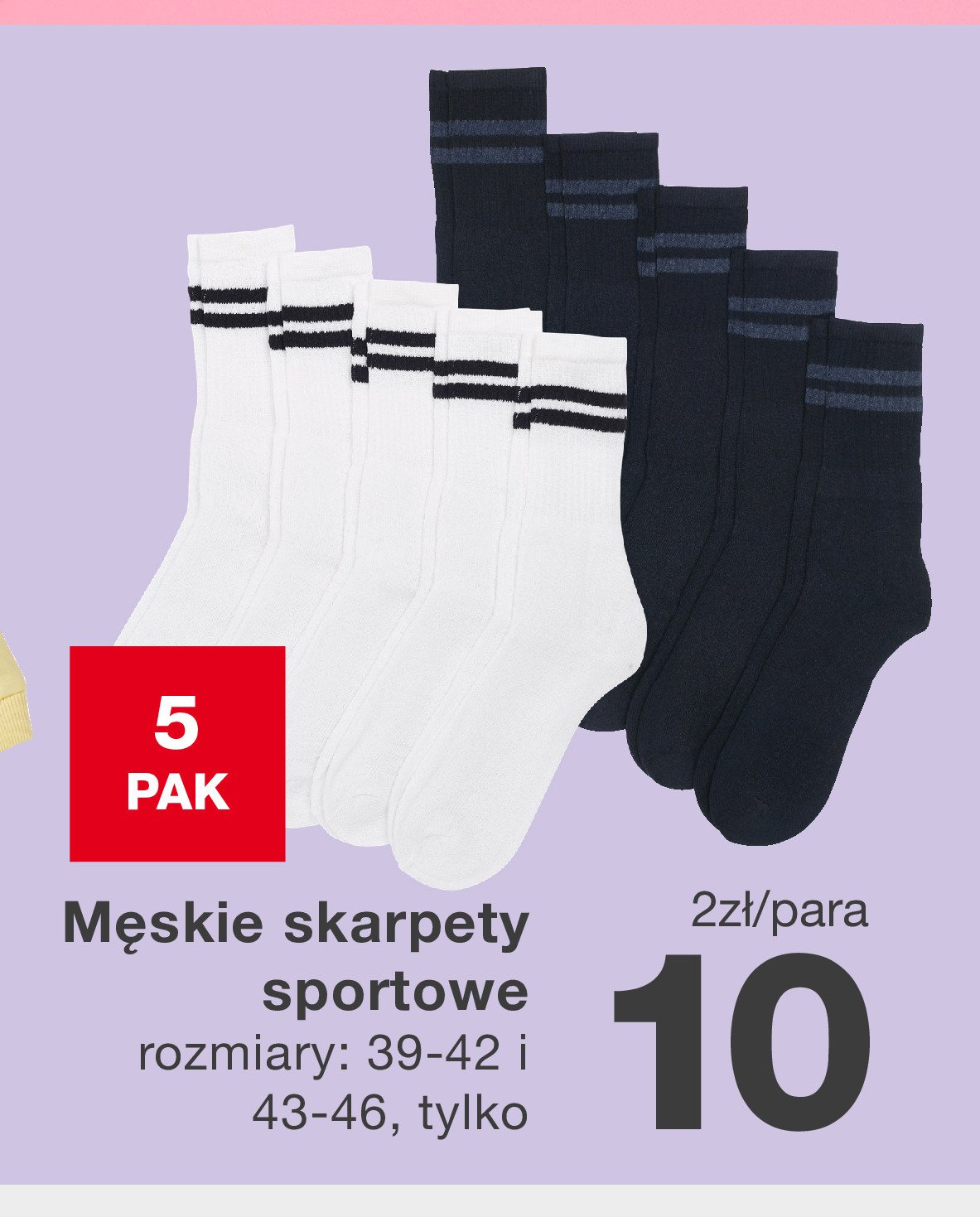 Skarpety męskie promocja