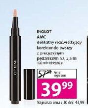 Korektor do twarzy delikatny roz艣wietlaj膮cy nr 51 Inglot amc promocja