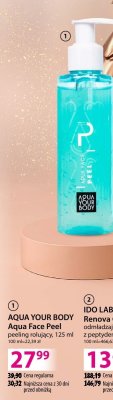 Peeling AQUA YOUR BODY Aqua Face Peel rolujący, 125 ml promocja w Hebe
