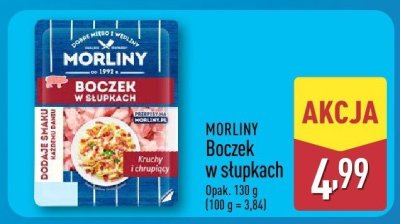 Boczek w słupkach  promocja w Aldi