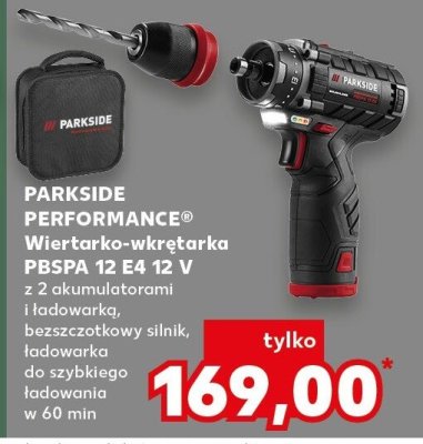 Wiertarko-wkrętarka PBSPA 12 E4 12V  promocja w Kaufland
