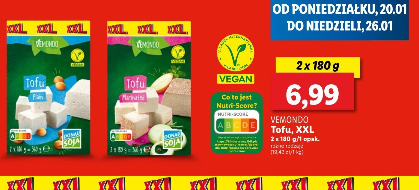 Tofu naturalne Vemondo promocja