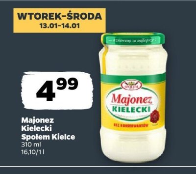 Majonez Kielecki promocja w Netto