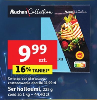 Ser halloumi Auchan Collection promocja w Auchan