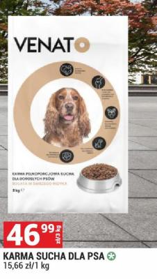 Karma sucha dla psa promocja w Merkury Market
