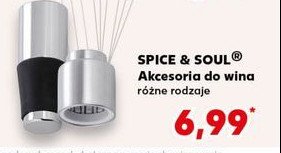 Akcesoria do wina Spice&soul promocja w Kaufland