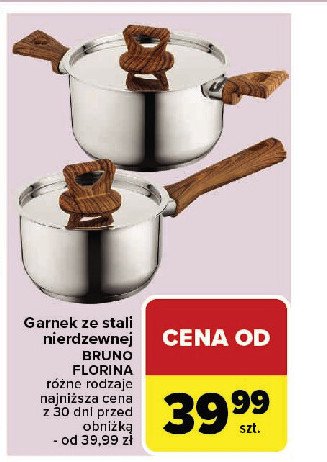 Garnek nierdzewny bruno 24 cm 6.1 l Florina (florentyna) promocja