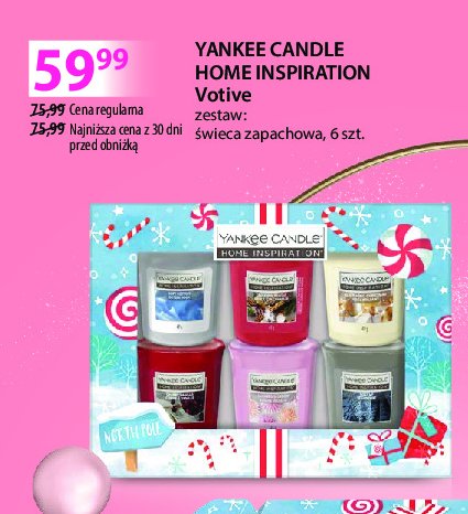 Zestaw prezentowy votive YANKEE CANDLE promocja