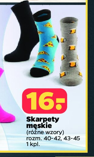 Skarpety m臋skie 40-42 promocja