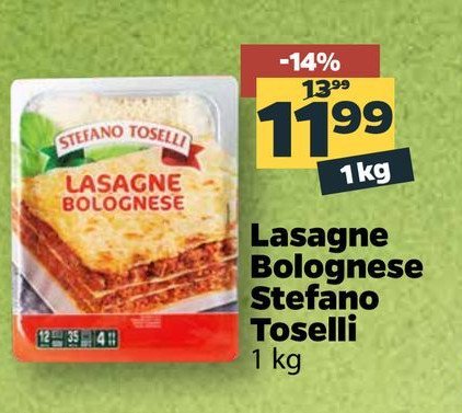 Lasagna bolognese Stefano toselli promocja