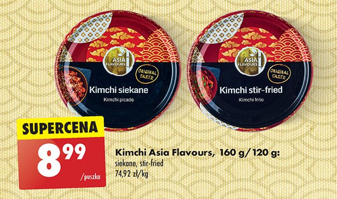 Kimchi stir-fried Asia flavours promocja