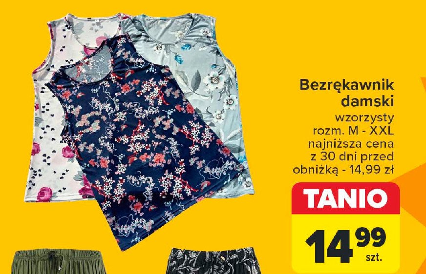 Bezrękawnik damski m-xxl promocja