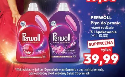 Płyn do prania PERWOLL różne rodzaje 3 l opakowanie promocja w Kaufland